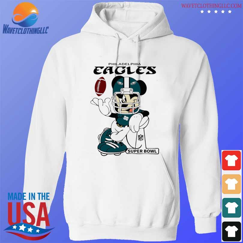 Nfl philadelphia eagles mickey mouse friends super bowl shirt, hoodie,  sweater, long sleeve and tank top