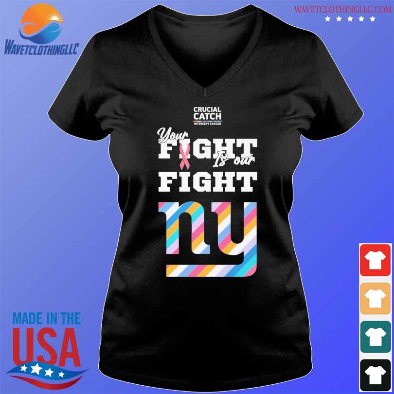 Crucial catch intercept cancer new york giants shirt, hoodie, sweater, long  sleeve and tank top