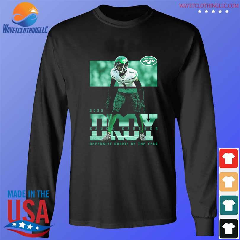 Sauce Gardner New York Jets Dpoy Defensive Offensive Rookie Of The Year  shirt, hoodie, sweater, long sleeve and tank top