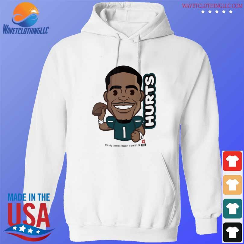 Philadelphia Eagles Jalen Hurts cartoon signature shirt, hoodie, sweater  and v-neck t-shirt