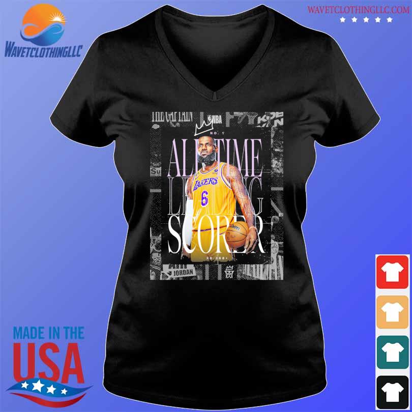 Funny los angeles lakers all time scoring leader lebron james 2023 shirt,  hoodie, sweater, long sleeve and tank top