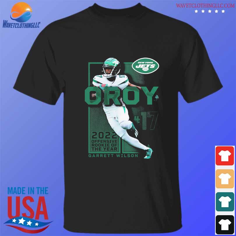 Official New York Jets Garrett Wilson 2022 nfl offensive rookie of the year  shirt, hoodie, sweater, long sleeve and tank top