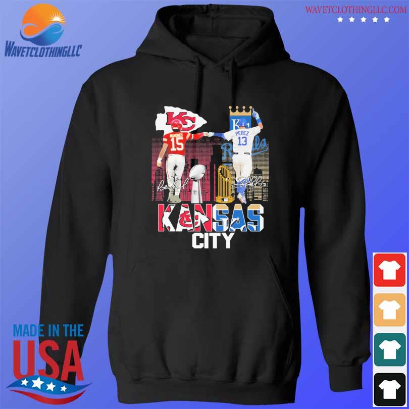 Patrick mahomes and perez Kansas city 2023 signatures shirt, hoodie,  sweater, long sleeve and tank top