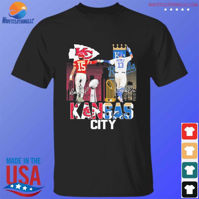 Patrick mahomes and perez Kansas city 2023 signatures shirt, hoodie,  sweater, long sleeve and tank top