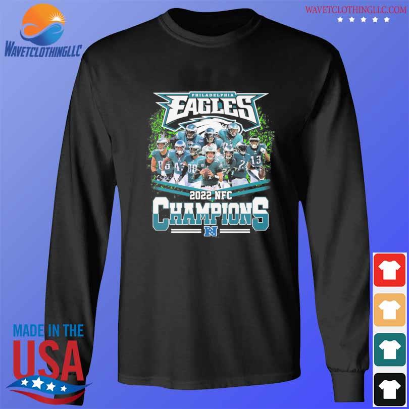 2022-2023 nfc champions philadelphia eagles team shirt, hoodie, sweater,  long sleeve and tank top