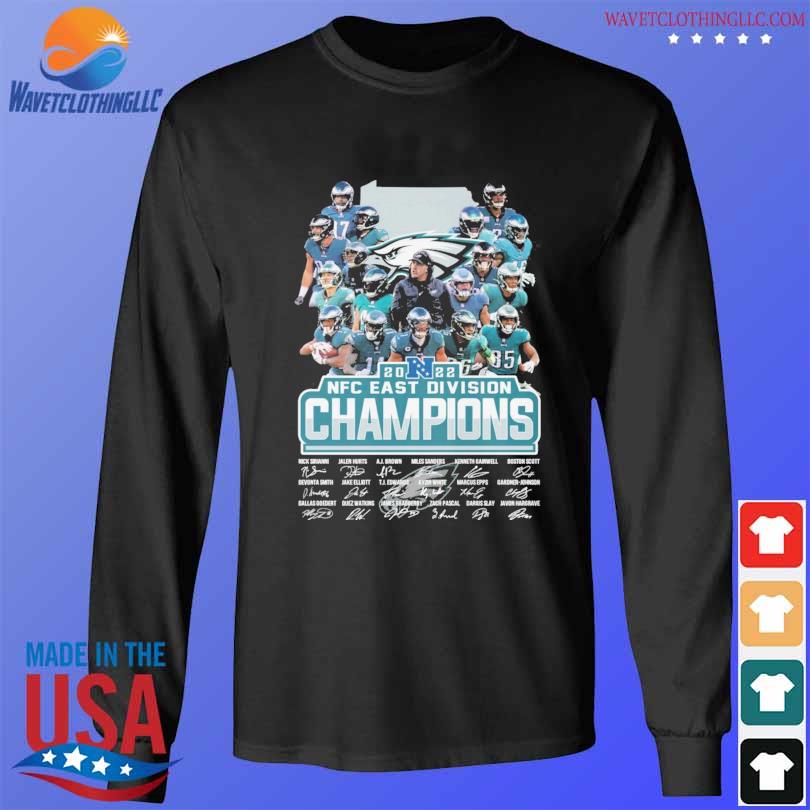 Philadelphia Eagles NFC East Division champions 2022 shirt, hoodie,  sweater, long sleeve and tank top