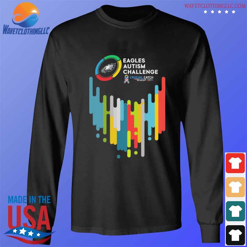 Philadelphia Eagles Autism Challenge Crucial Catch Intercept Autism shirt,  hoodie, sweater, long sleeve and tank top