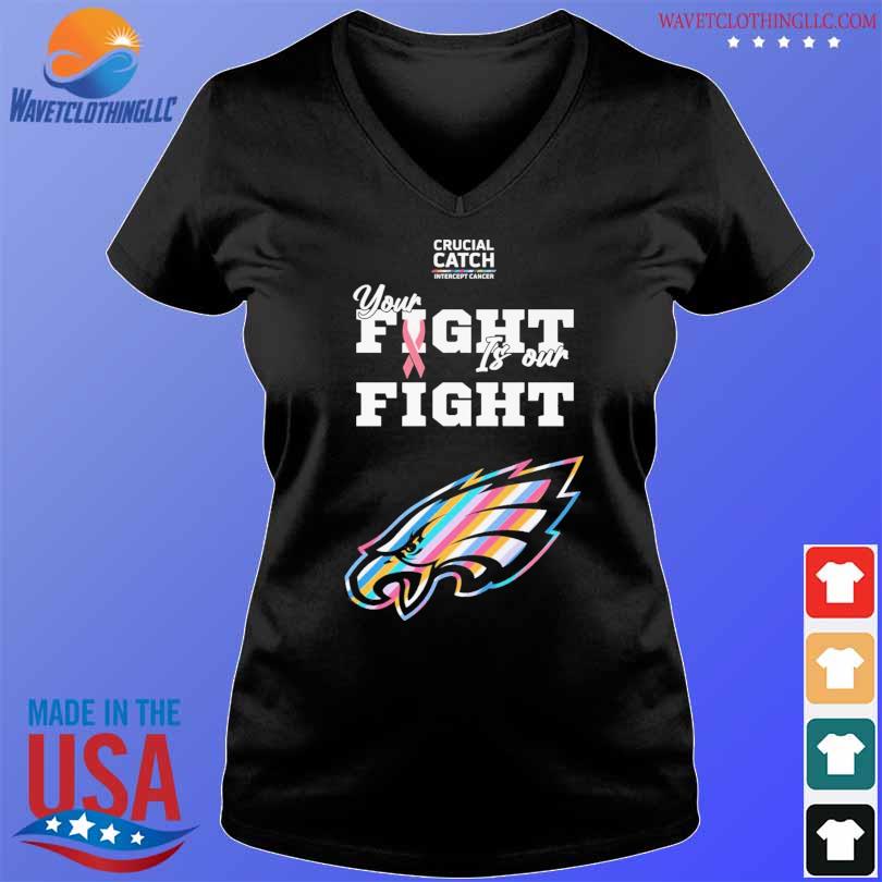 Philadelphia Eagles NFL Crucial Catch Intercept Cancer Your Fight