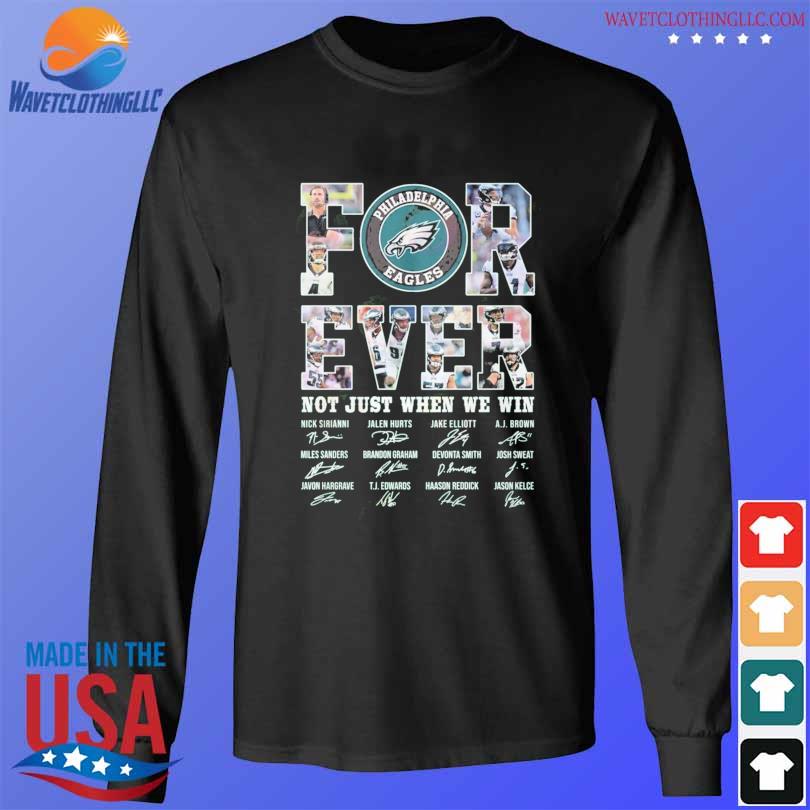 Winnipeg Jets forever not just when we win signatures shirt, hoodie,  sweater, long sleeve and tank top