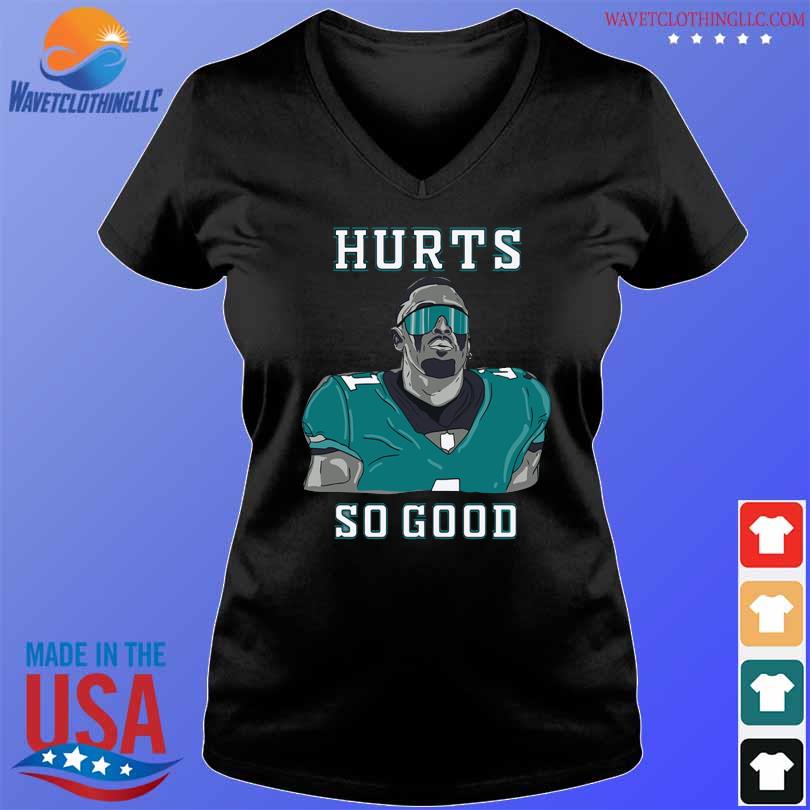 Philadelphia eagles Jalen Hurts so good signatures photo shirt