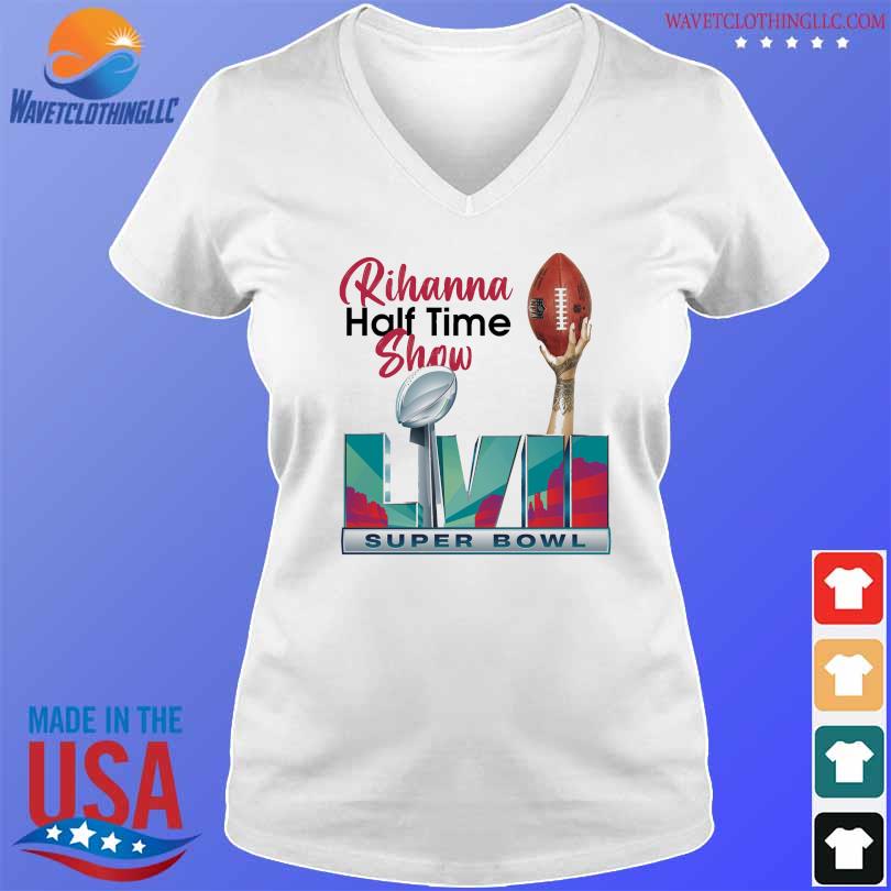 Official rihanna super bowl 2023 halftime show shirt, hoodie, sweater, long  sleeve and tank top