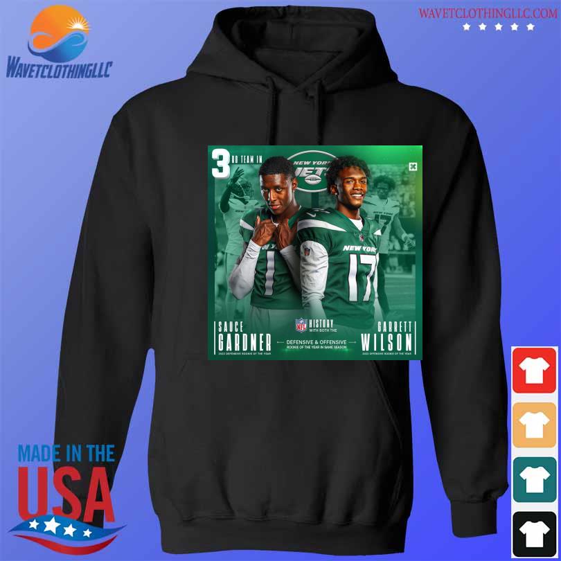 Sauce Gardner 1 New York Jets player football poster shirt, hoodie,  sweater, long sleeve and tank top