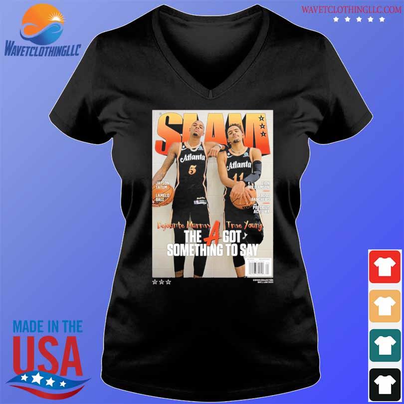 '47 Slam Cover Tee - Trae Young + Dejounte Murray (SLAM 241) Black / XL