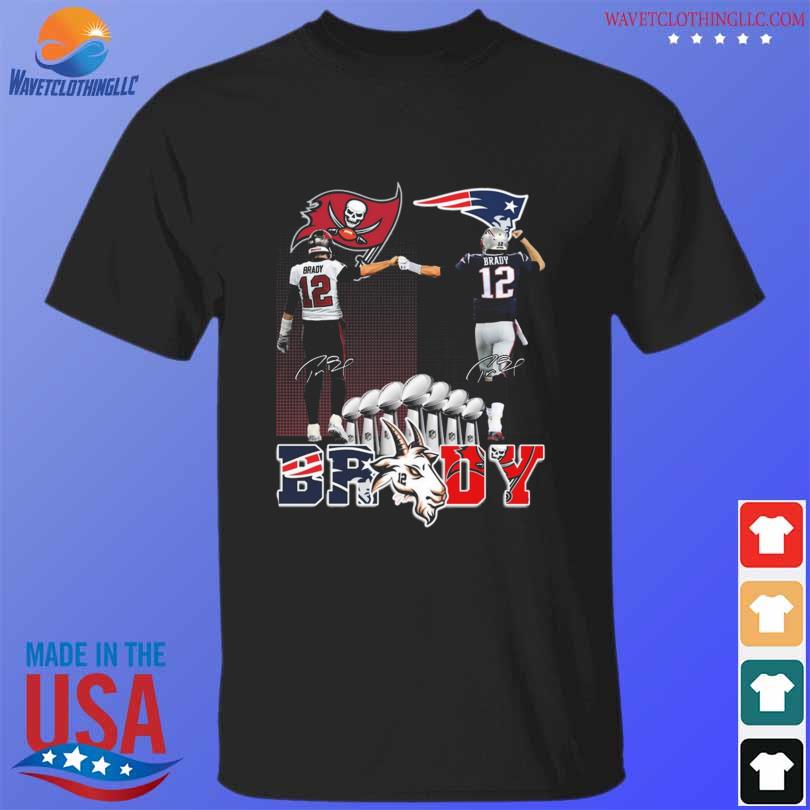 Tom Brady New England Duo Signatures Shirt - iTeeUS