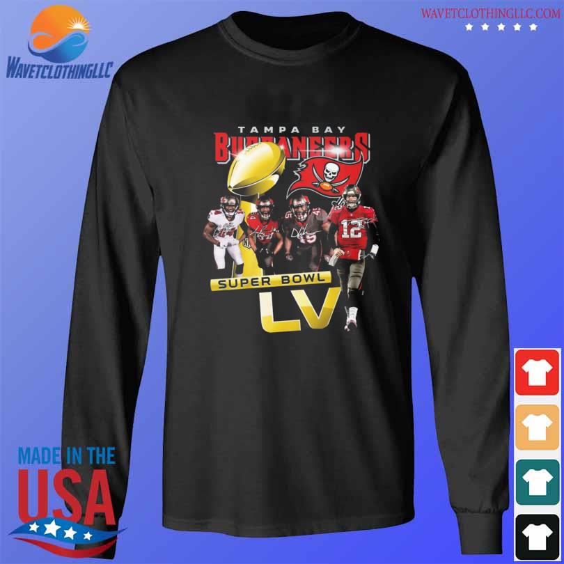 Tampa Bay Buccaneers Super Bowl LVI Signatures Men's Shirt, hoodie,  sweater, long sleeve and tank top