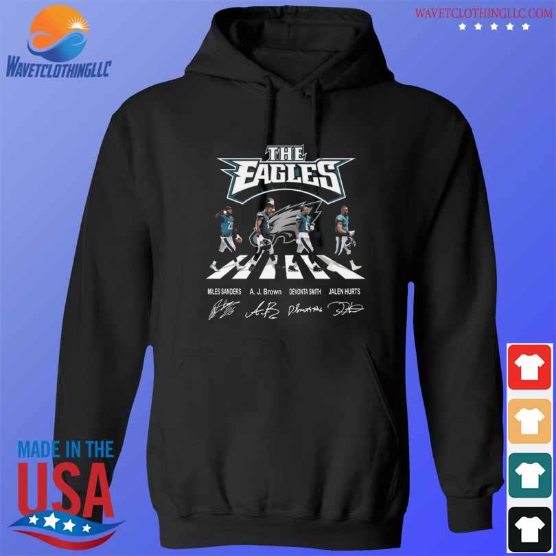 Miles Sanders Philadelphia Eagles signature 2023 shirt, hoodie, sweater,  long sleeve and tank top