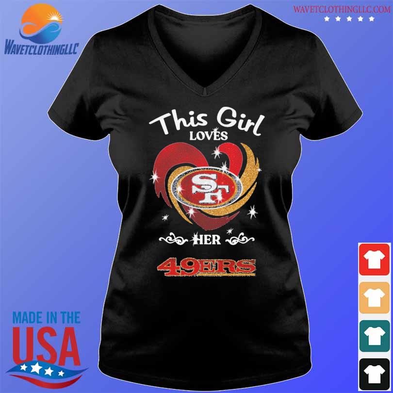 Awesome san Francisco 49ers team Sports Hearts shirt, hoodie, sweater, long  sleeve and tank top