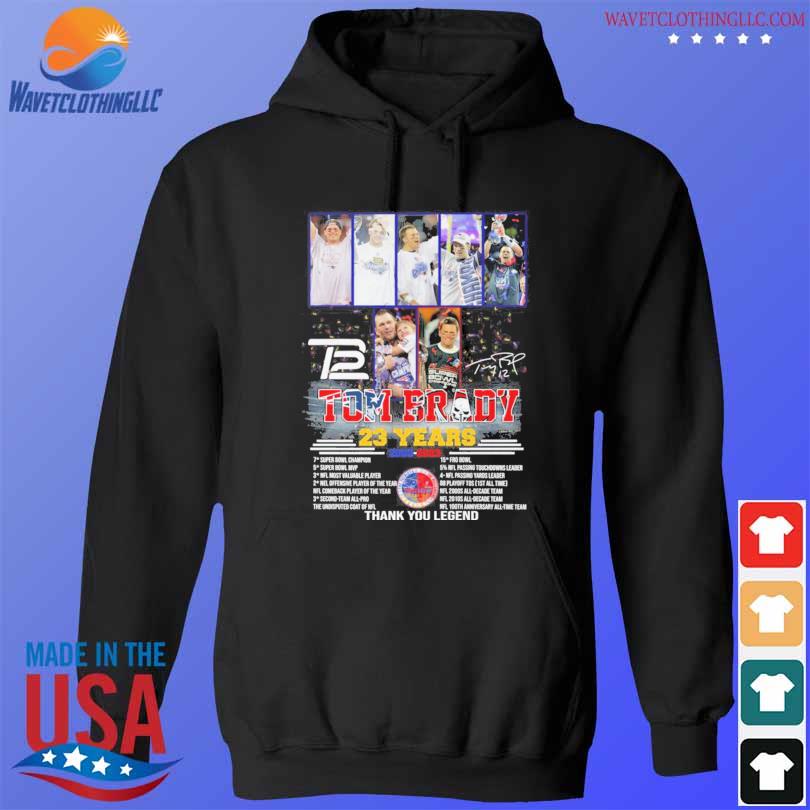 Official tom Brady lfg home opener 2023 thank you tom game shirt, hoodie,  sweater, long sleeve and tank top