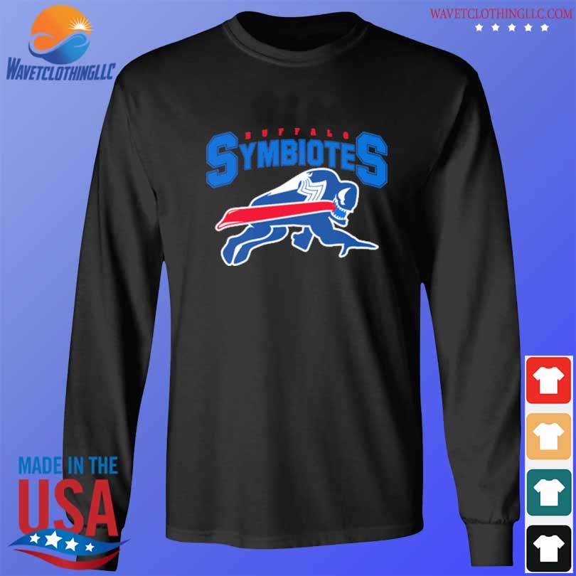 Buffalo symbiotes bills merchandise nfl parody football shirt, hoodie,  sweater, long sleeve and tank top