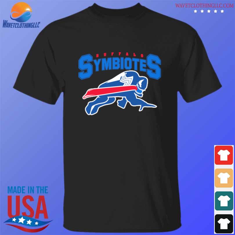 Buffalo symbiotes bills merchandise nfl parody football shirt, hoodie,  sweater, long sleeve and tank top