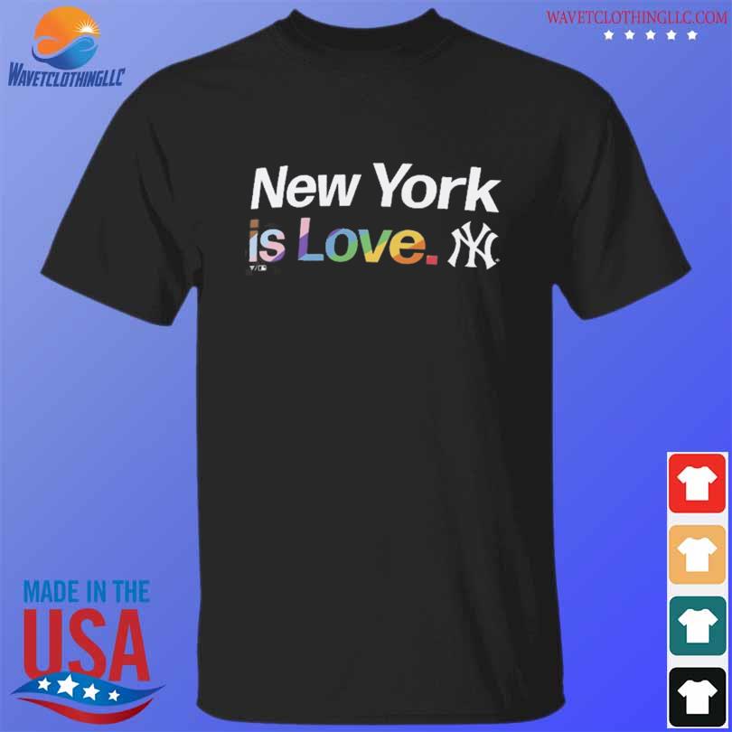 LGBT New York Yankees is love city pride shirt, hoodie, longsleeve tee,  sweater