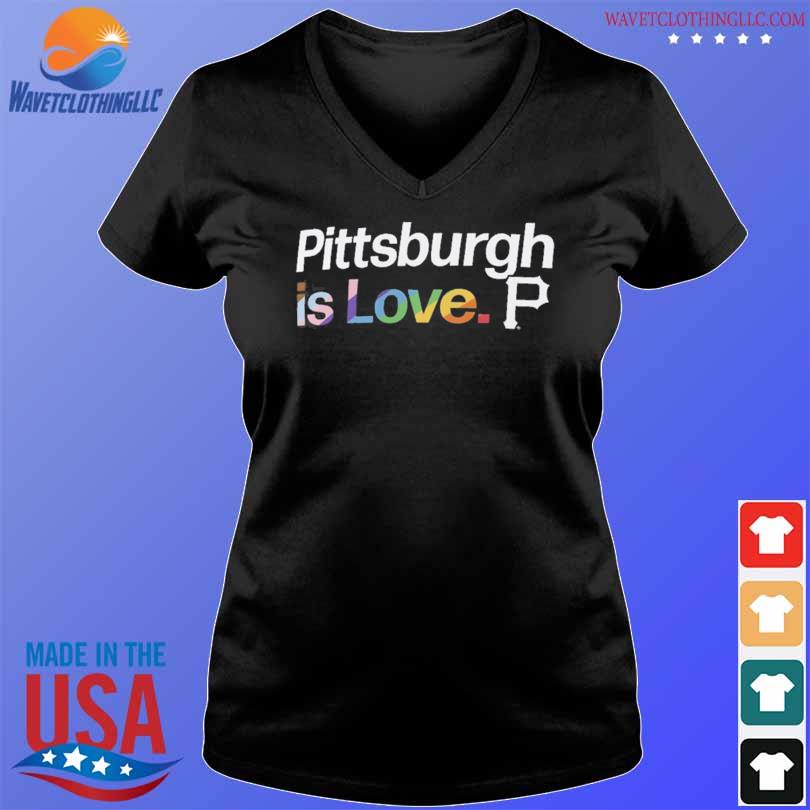 Funny lGBT Pittsburgh Pirates is love city pride shirt, hoodie