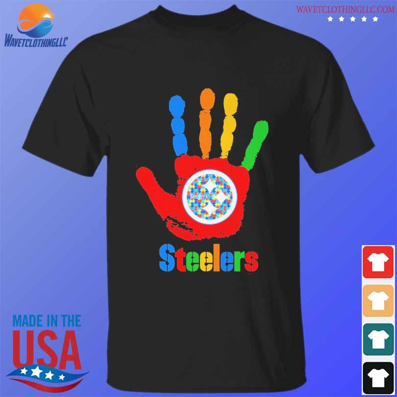 Pittsburgh Steelers Logo Football Autism Awareness T-Shirt - T-shirts Low  Price