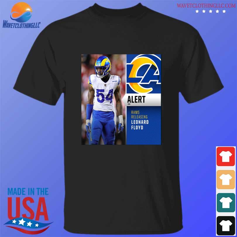 number 54 Los angeles rams releasing lb leonard Floyd vintage logo shirt,  hoodie, longsleeve, sweater