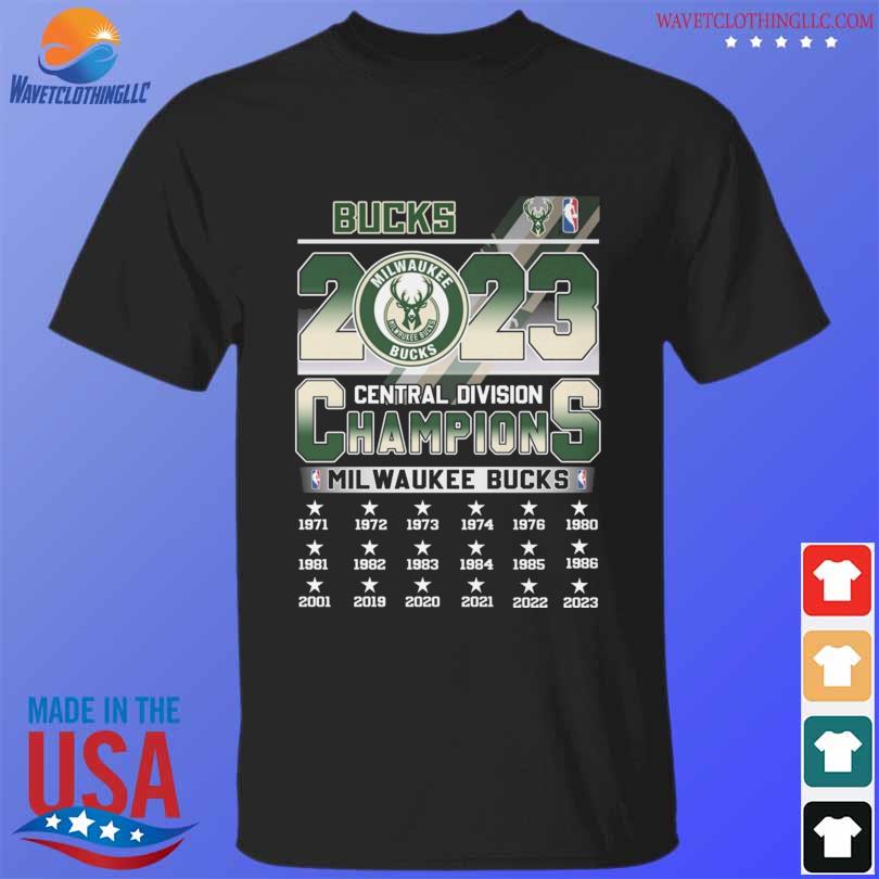 Milwaukee Bucks 2023 Central Division champions shirt, hoodie