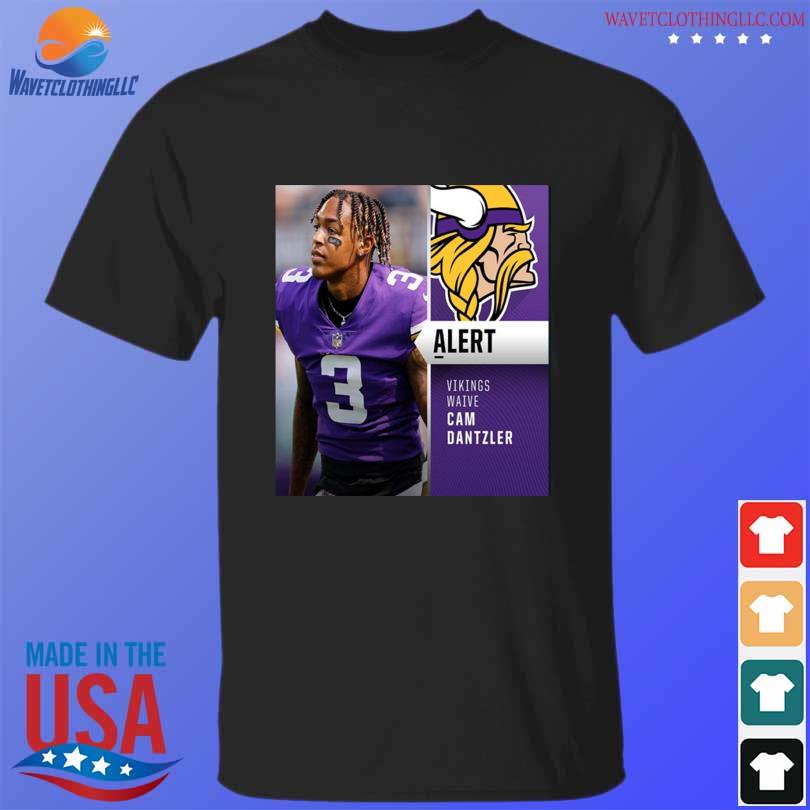 Minnesota Vikings Waive CB Cam Dantzler Unisex T-Shirt - REVER LAVIE