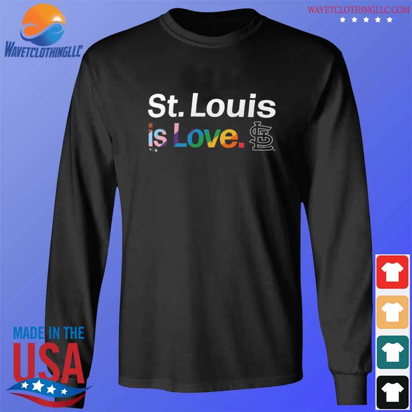 St Louis Cardinals Is Love City Pride Shirt, hoodie, sweater, long sleeve  and tank top