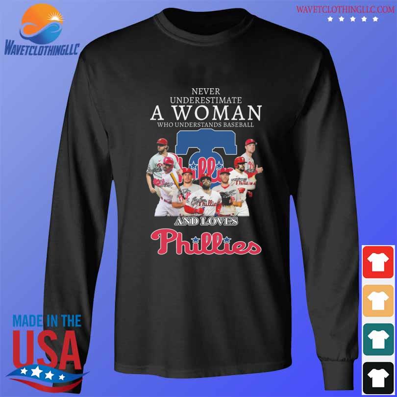 Never underestimate a woman who understands baseball and lovers St. Louis  Cardinals signatures shirt, hoodie, longsleeve tee, sweater