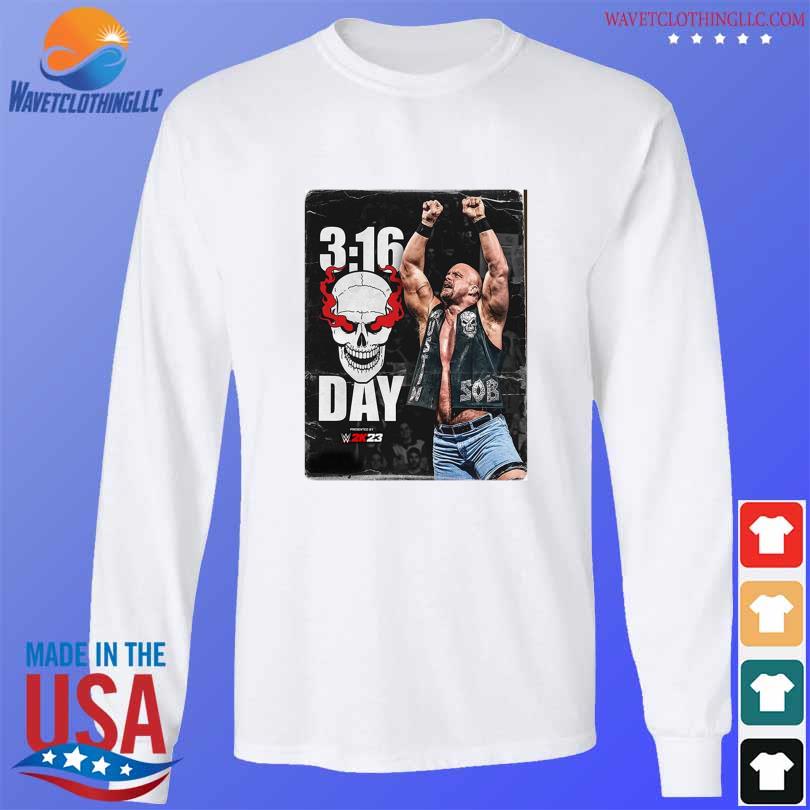 Get exclusive Stone Cold merch for 3:16 Day