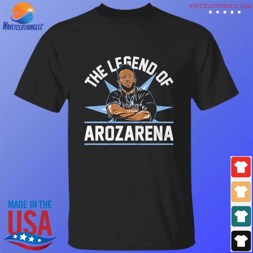 The legend of randy arozarena shirt, hoodie, sweater, long sleeve and tank  top