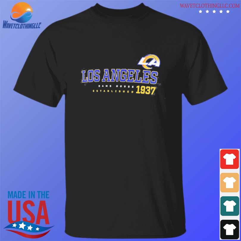 Los angeles rams heather black high whip pitcher shirt, hoodie