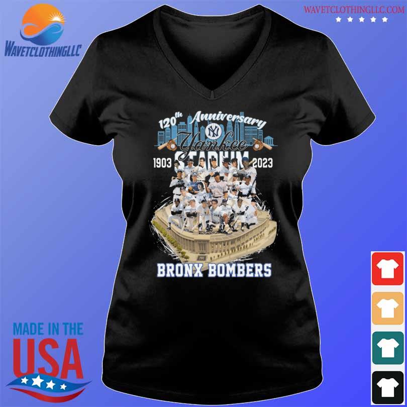 New York Yankees 120th Anniversary 1903-2023 Bronx Bombers shirt