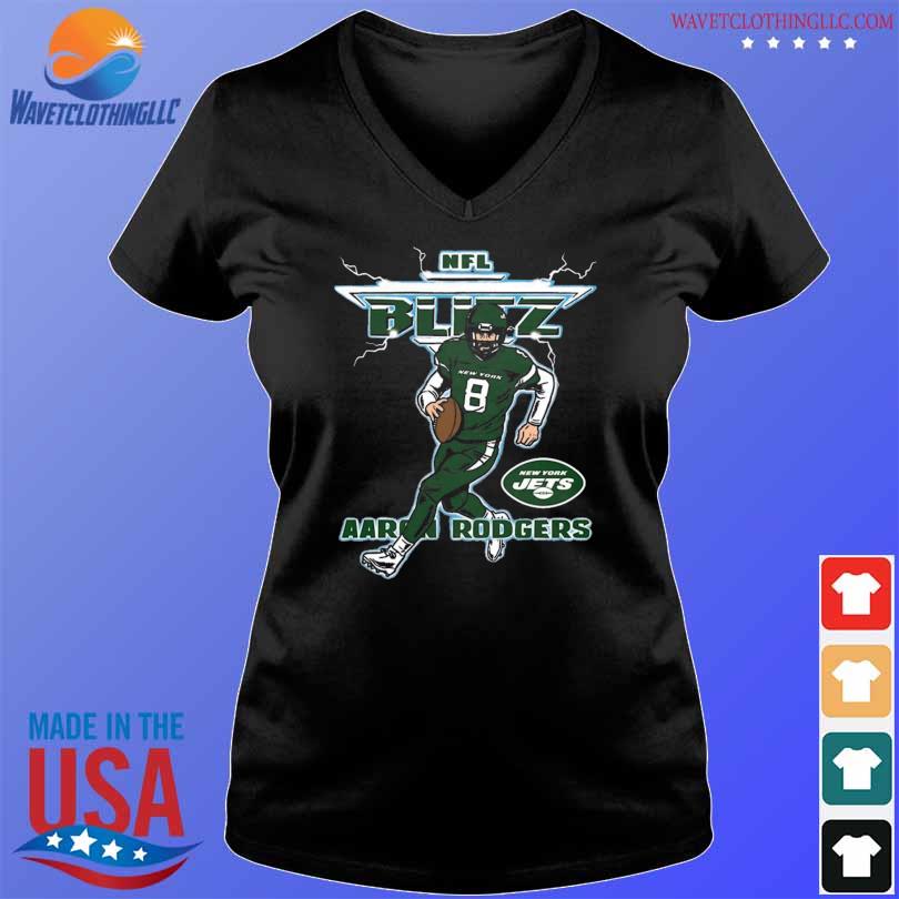 Official homage Aaron Rodgers New York Jets Blitz Graphic T-Shirt, hoodie,  sweater, long sleeve and tank top