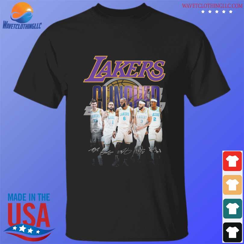 Lebron James King Los Angeles Lakers Signature 2023 T Shirt