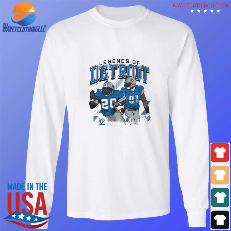 Calvin Johnson And Barry Sanders Legends Of Detroit Lions Shirt, hoodie,  longsleeve tee, sweater