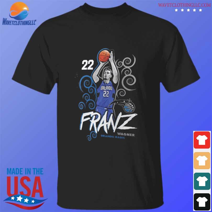 Franz wagner orlando magic player name & number competitor shirt