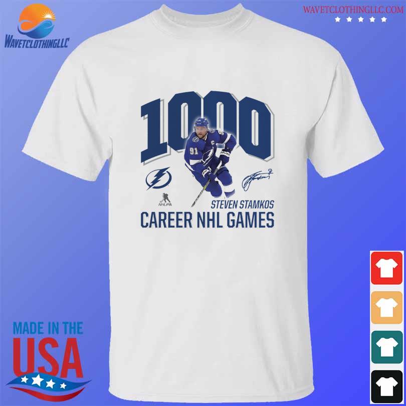 Steven Stamkos 1,000 Points Shirt and Hoodie - Tampa Bay Lightning