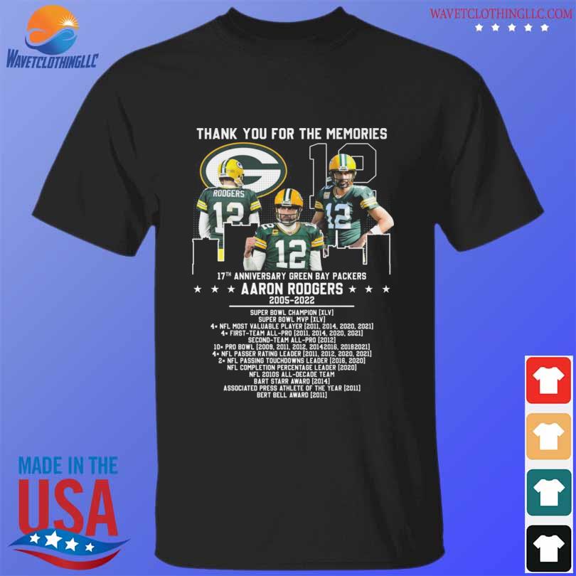 Green Bay Packers Aaron Rodgers 4x MVP shirt, hoodie, sweatshirt and tank  top