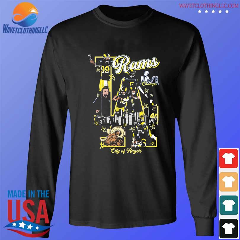 Los Angeles Rams City Of Angel Super Bowl Lvi Champs Shirt