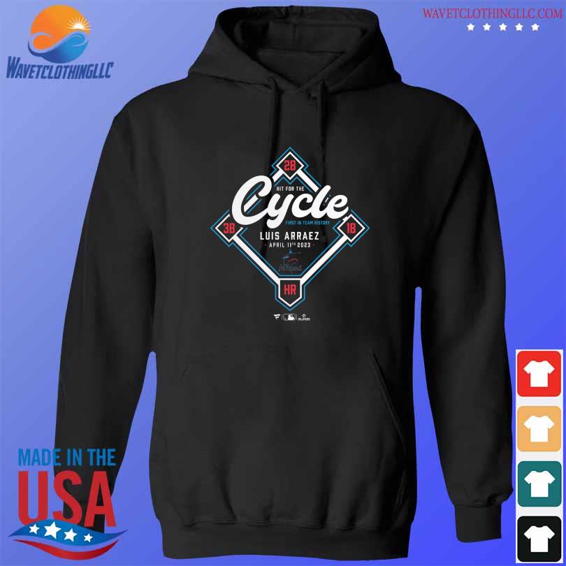 For The First TIme In Franchise History Miami Marlins Luis Arraez Gets The  Cycle All Over Print Shirt - Binteez