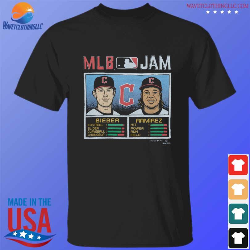 Mlb jam guardians Bieber and ramirez T-shirts, hoodie, sweater