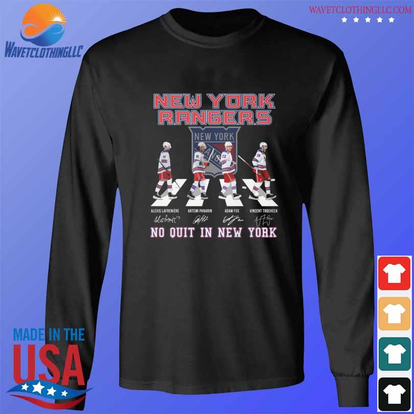 New York Rangers abbey road no quit in New York signatures shirt, hoodie,  sweater, long sleeve and tank top