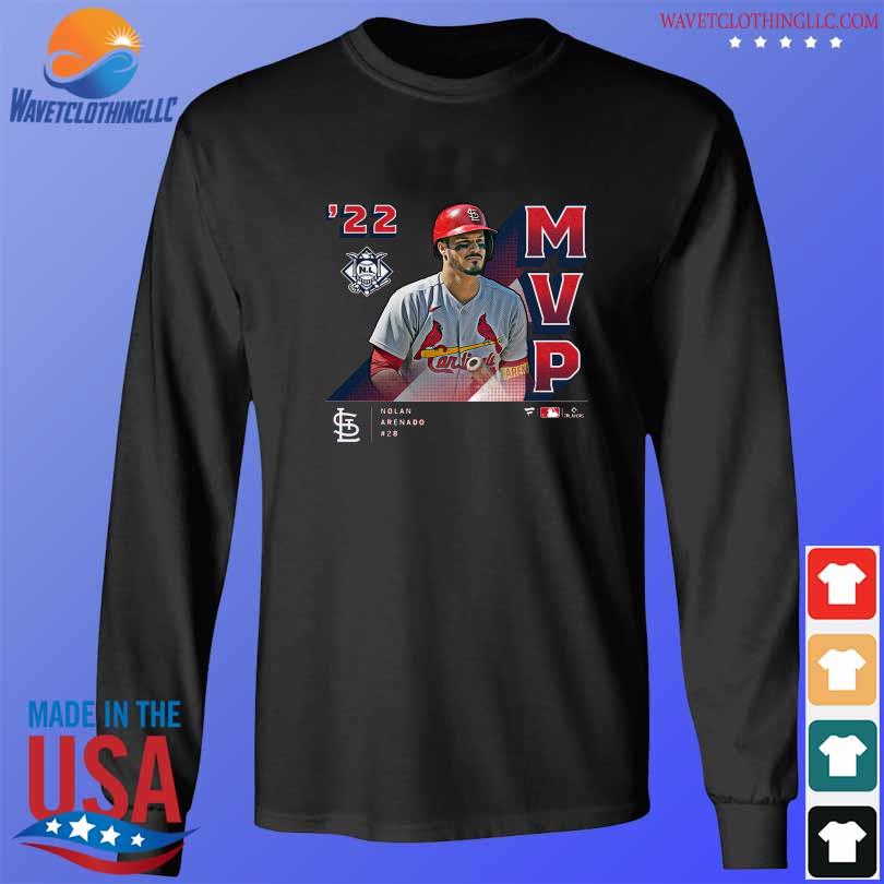 Nolan arenado st louis cardinals women's 2022 nl mvp shirt, hoodie,  longsleeve tee, sweater