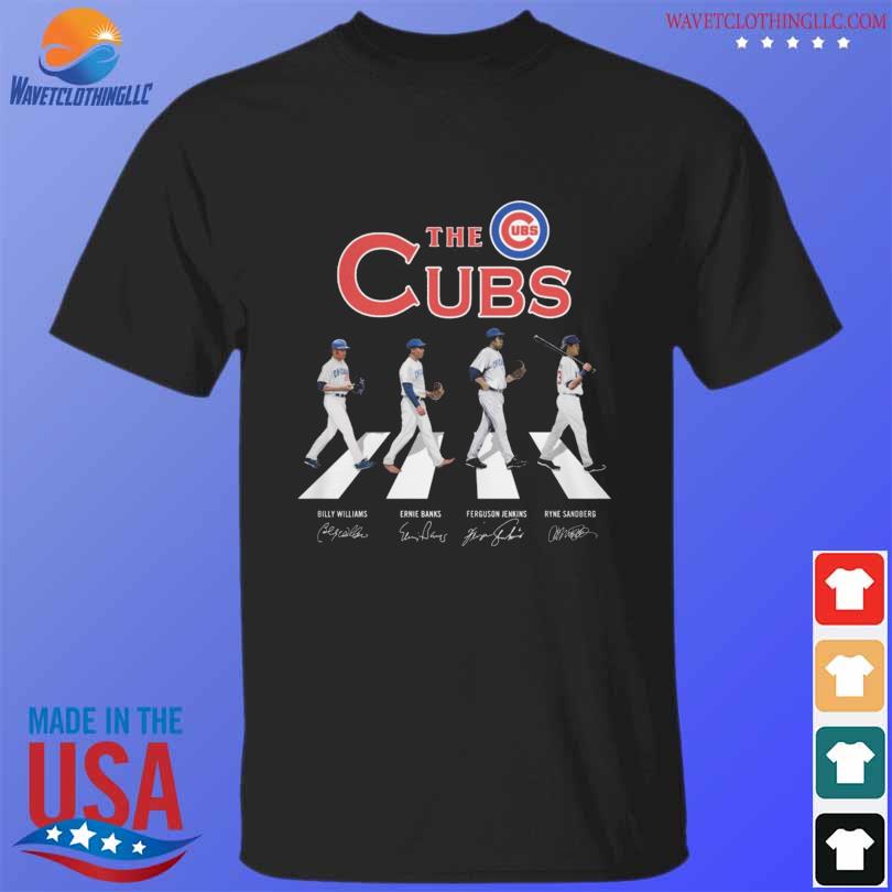 Official The Chicago Cubs Abbey Road signatures shirt, hoodie, longsleeve  tee, sweater