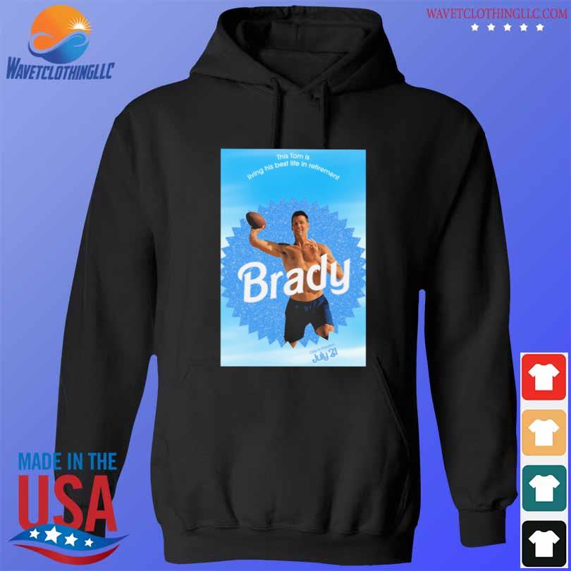 this tom is living his best life in retirement brady shirt, Custom prints  store