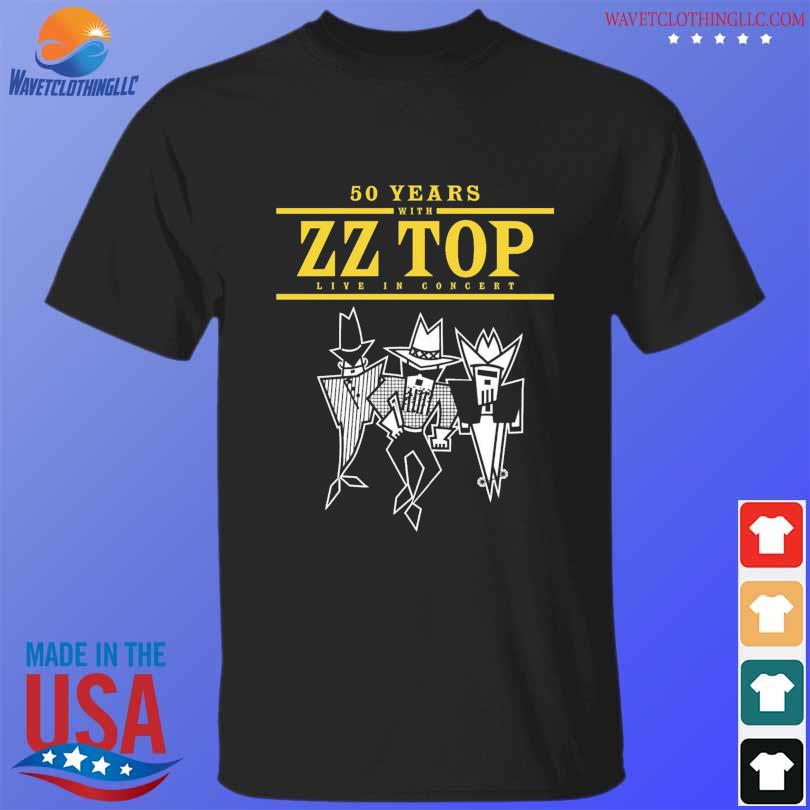 Zz top rock 50th godong shirt